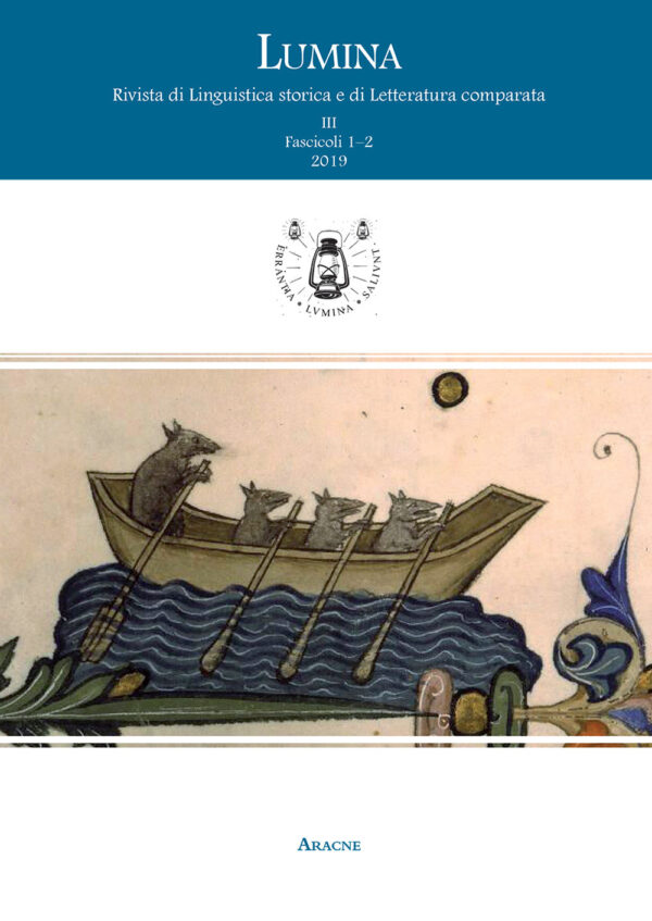 Libro Lumina. Rivista di linguistica storica e di letteratura comparata di  - ean 9788825529487 - Aracne