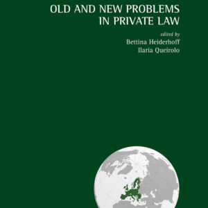 Libro Old and new problems in private law di  - ean 9788825531435 - Aracne