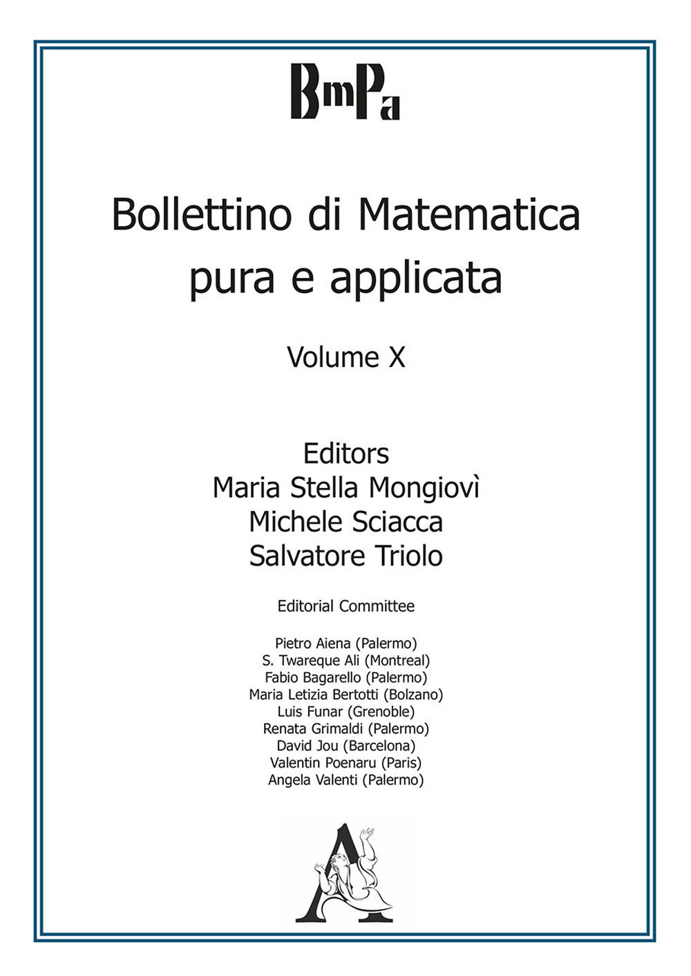 Libro Bollettino di matematica pura e applicata di - ean 9788825532135 - Aracne