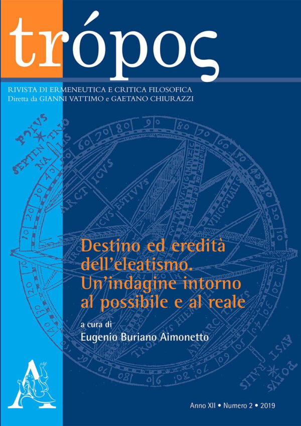 Libro Trópos. Rivista di ermeneutica e critica filosofica di  - ean 9788825534368 - Aracne
