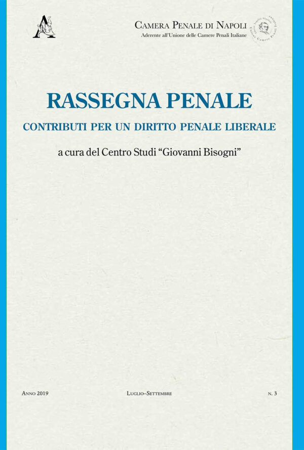 Libro Rassegna penale. Contributi per un diritto penale liberale di  - ean 9788825536706 - Aracne