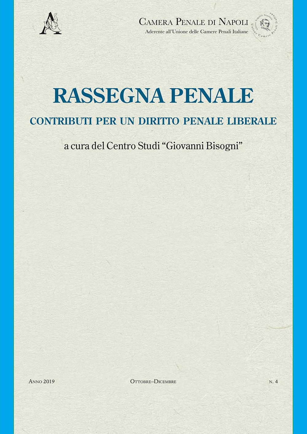 Libro Rassegna penale. Contributi per un diritto penale liberale di - ean 9788825539455 - Aracne