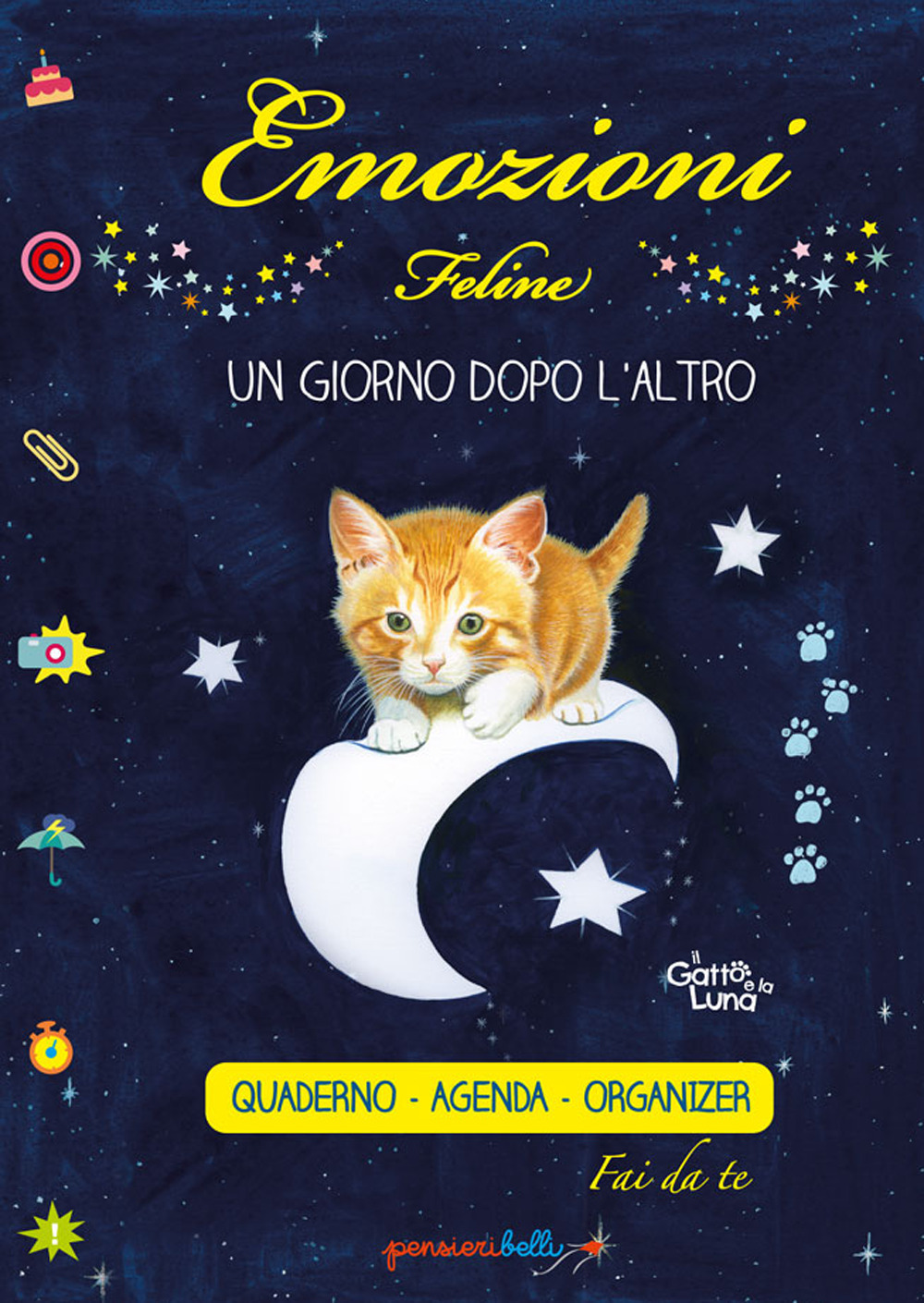 Libro Emozioni feline. Un giorno dopo l'altro. Quaderno agenda organizer (taccuino) di  - ean 9788826206134 - Edizioni del Baldo