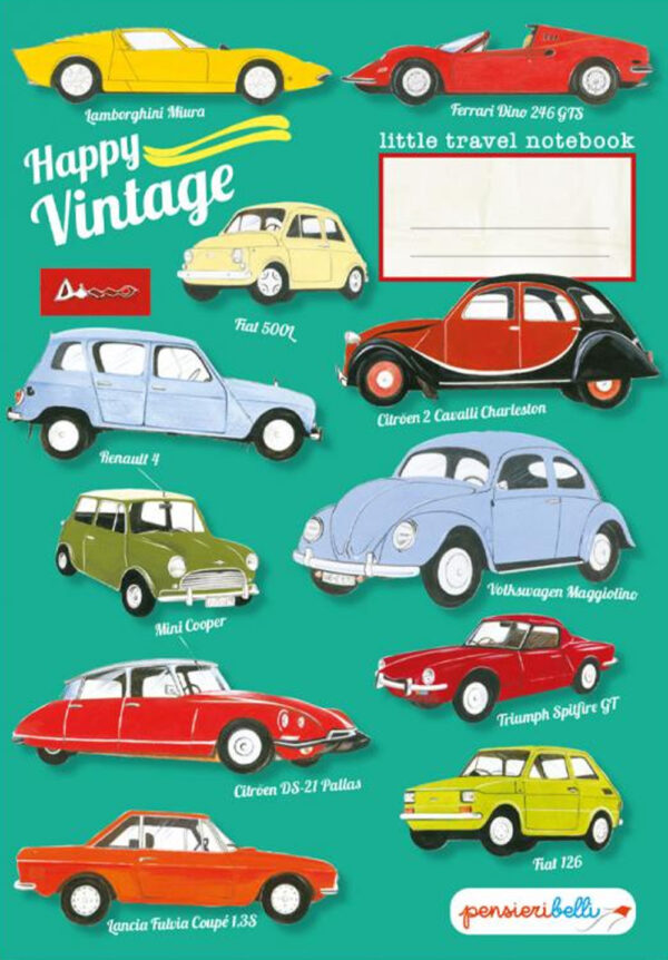 Libro Happy Vintage (Quaderno da zaino) di  - ean 9788826206318 - Edizioni del Baldo
