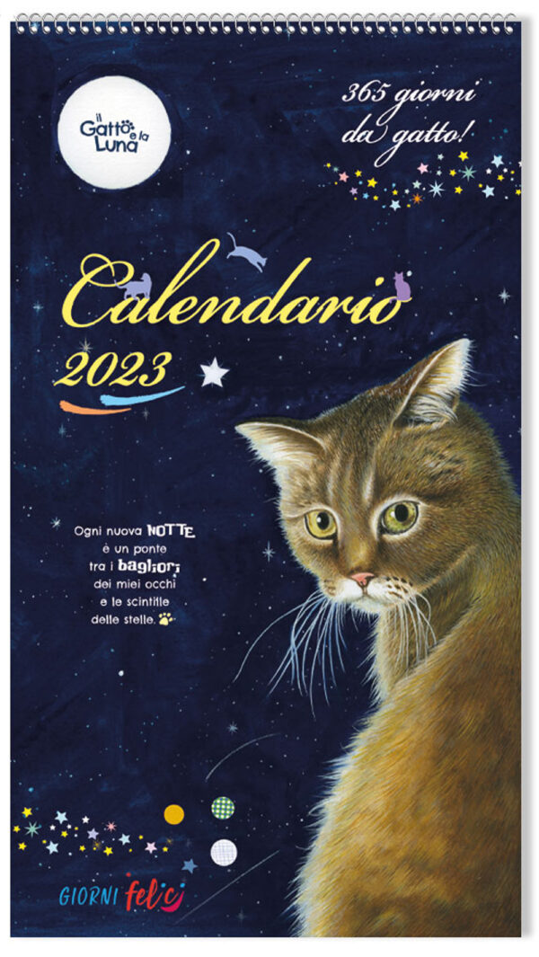 Libro gatto e la luna. Calendario 2023 di  - ean 9788826206592 - Edizioni del Baldo