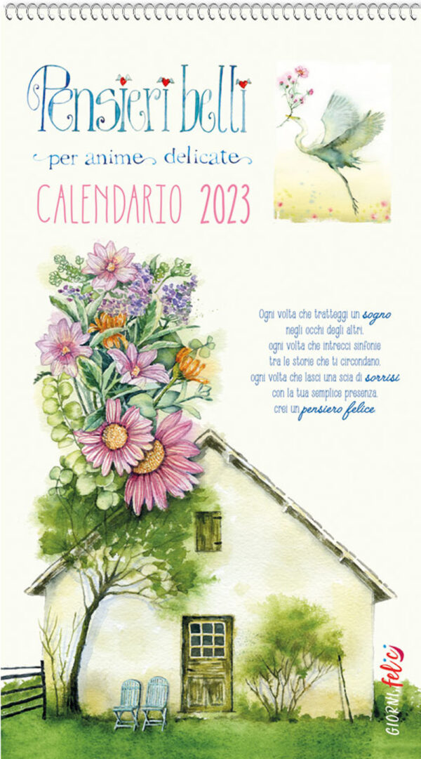 Libro Pensieri belli per anime delicate. Calendario 2023 di  - ean 9788826206615 - Edizioni del Baldo