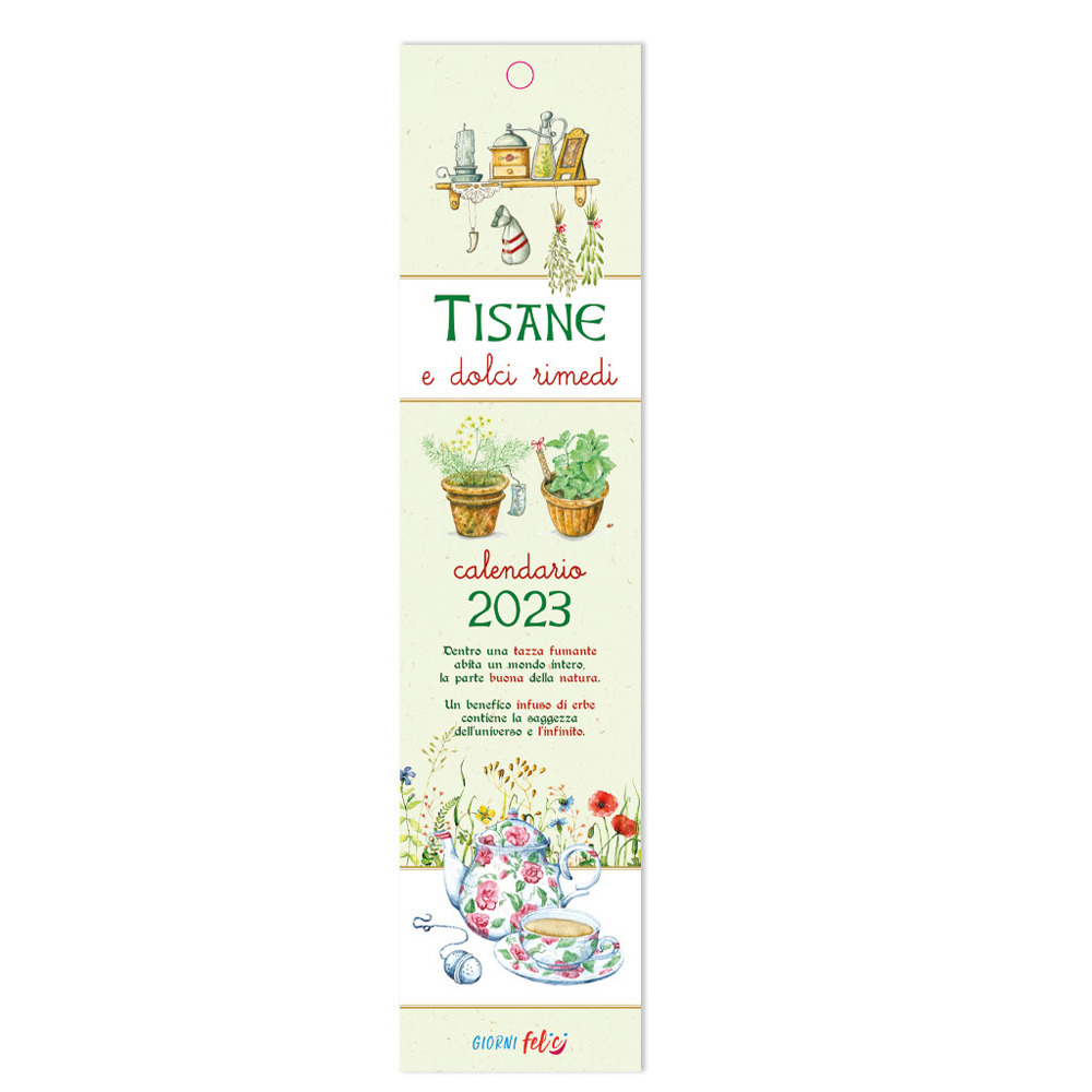 Libro Tisane e dolci rimedi. Mini calendario 2023 di Valentina Grazzi - ean 9788826206677 - Edizioni del Baldo