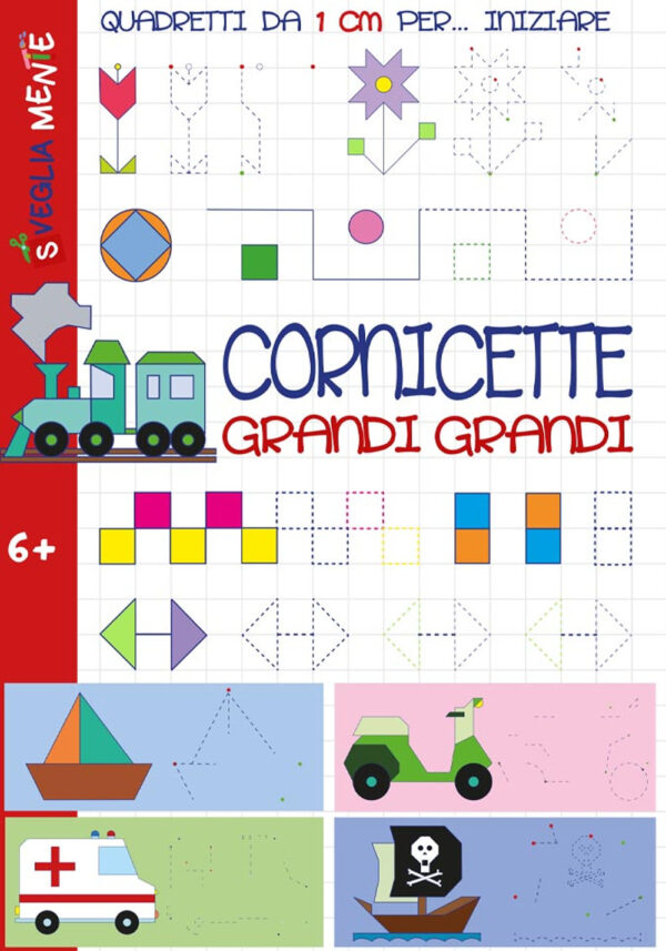 Libro Cornicette grandi grandi. Quadretti da 1 cm per iniziare di Martina Zullini; Anastasia Zanoncelli - ean 9788826207254 - Edizioni del Baldo