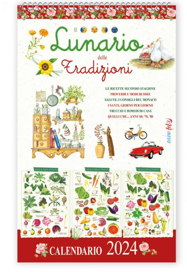 Libro Lunario delle Tradizioni 2024. Ricette contadine