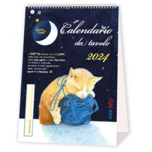 Libro Calendari da tavolo 2024. Il gatto e la luna di  - ean 9788826207636 - Edizioni del Baldo