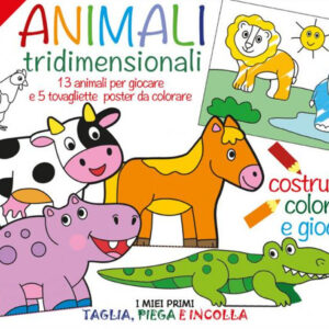 Libro Macchine tridimensionali. 12 macchine per giocare e 5 tovagliette-poster da colorare di Irene Mazza - ean 9788826207872 - Edizioni del Baldo