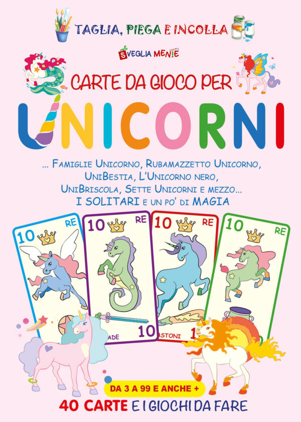 Libro Carte da gioco per unicorni. Famiglie unicorno