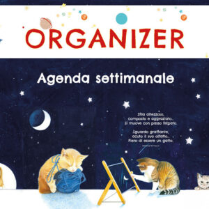 Libro Agenda settimanale Il gatto e la luna. Organizer di  - ean 9788826208428 - Edizioni del Baldo
