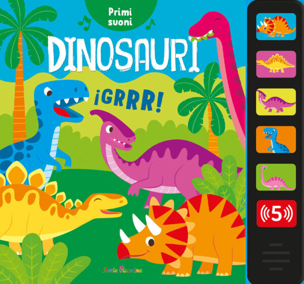 Libro Dinosauri. Primi suoni di  - ean 9788826208626 - Edizioni del Baldo