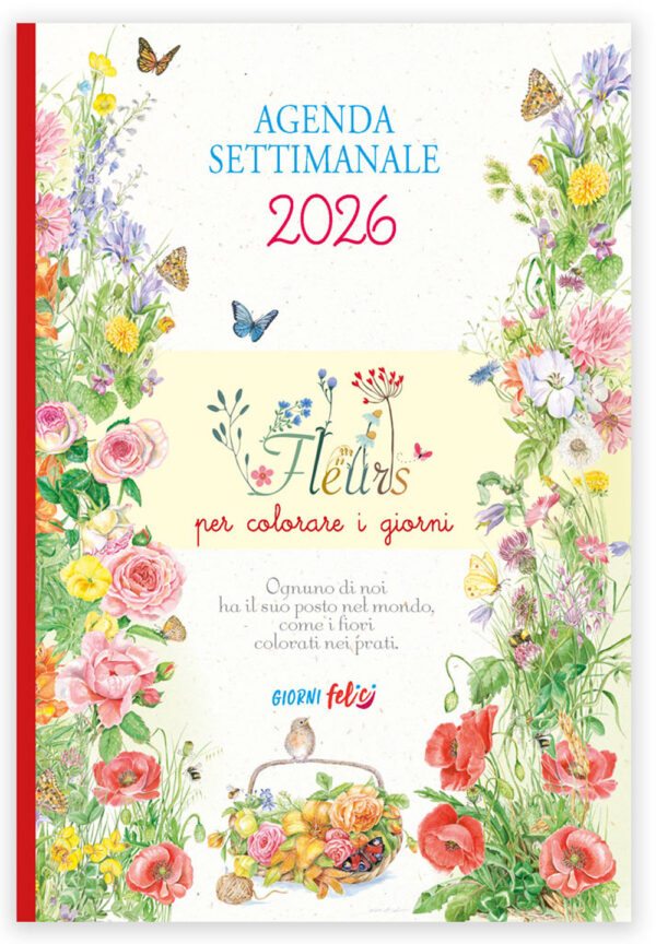 Libro Agenda settimanale 2026. Fleur per colorare i giorni di  - ean 9788826209333 - Edizioni del Baldo