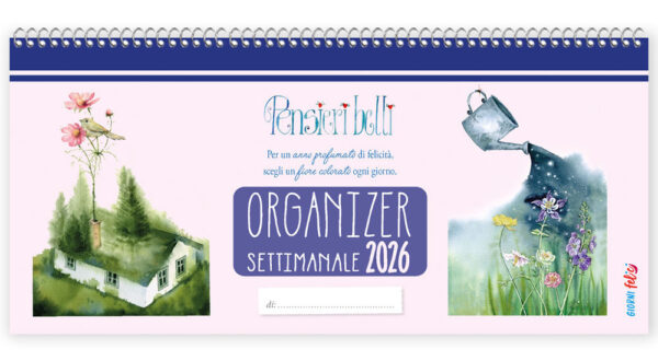Libro Organizer settimanale 2026. Pensieri belli di  - ean 9788826209371 - Edizioni del Baldo