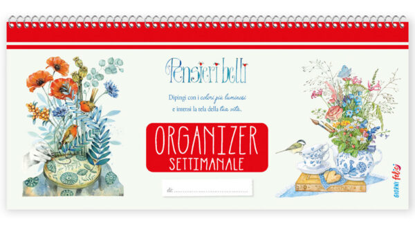Libro Organizer settimanale. Pensieri belli di  - ean 9788826209388 - Edizioni del Baldo