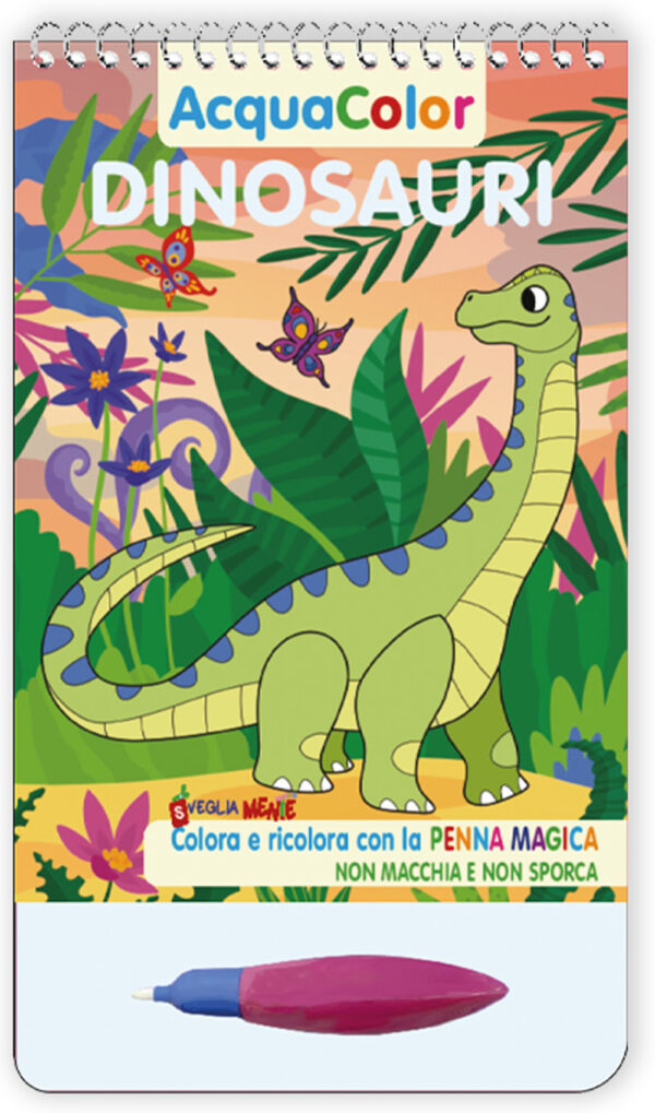 Libro Dinosauri. AcquaColor di  - ean 9788826209494 - Edizioni del Baldo