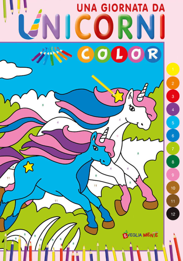 Libro giornata da unicorni. Color di Patrizia Savi - ean 9788826209609 - Edizioni del Baldo