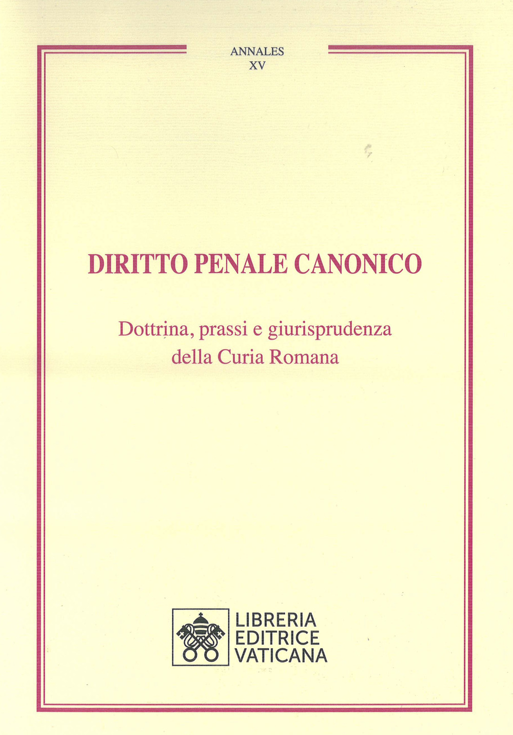Libro Diritto penale canonico. Dottrina