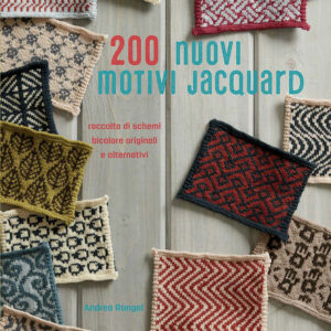 Libro 200 nuovi motivi jacquard. Raccolta di schemi bicolore originali e alternativi di Andrea Rangel - ean 9788827601211 - Il Castello