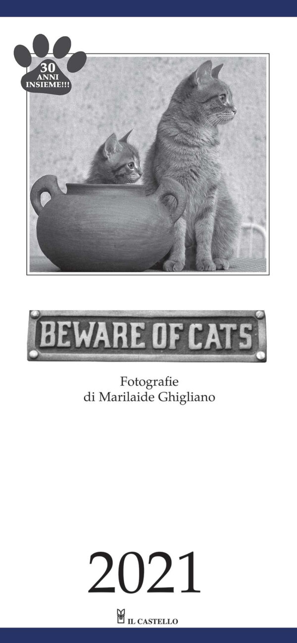 Libro Beware of cats. Calendario 2021 di  - ean 9788827601709 - Il Castello