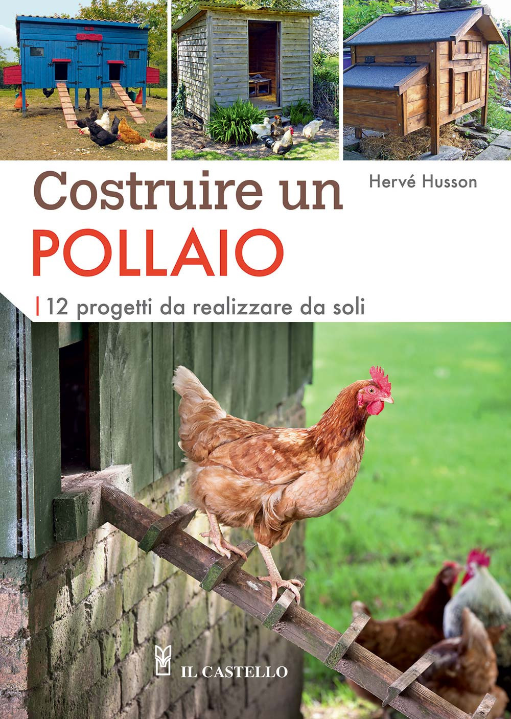 Libro Costruire un pollaio. 12 progetti da realizzare da soli di Hervé Husson - ean 9788827602003 - Il Castello
