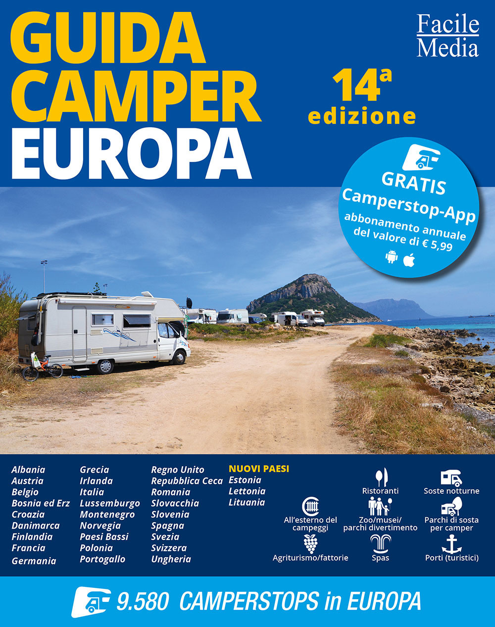 Libro Guida camper Europa di - ean 9788827603017 - Il Castello