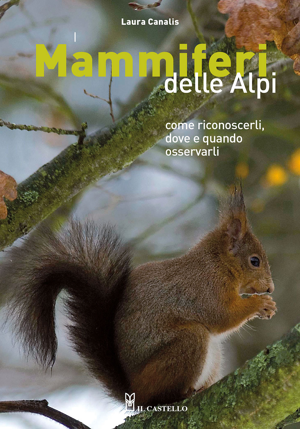 Libro mammiferi delle Alpi. Come riconoscerli
