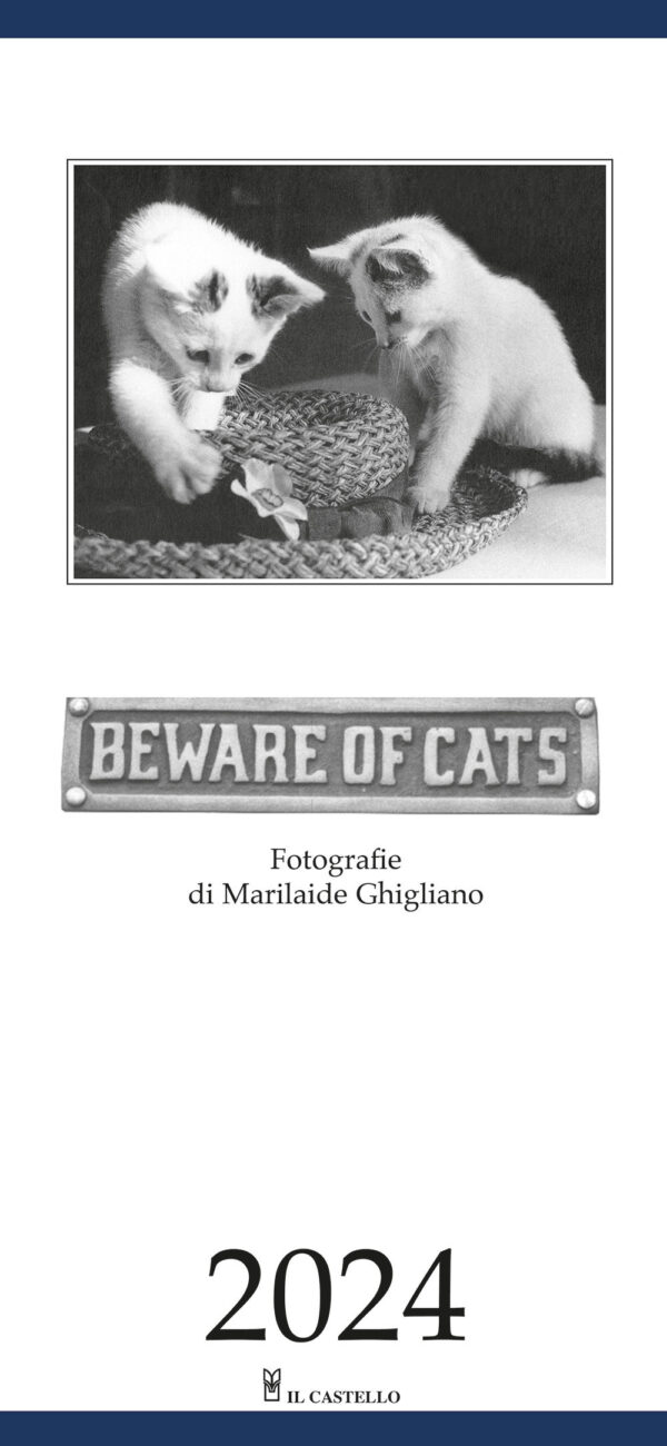 Libro Beware of cats. Calendario 2024 di  - ean 9788827604021 - Il Castello