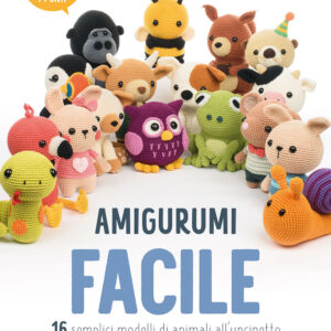 Libro Amigurumi facile. 16 semplici modelli di animali all'uncinetto di Mariska Vos-Bolman - ean 9788827604281 - Il Castello