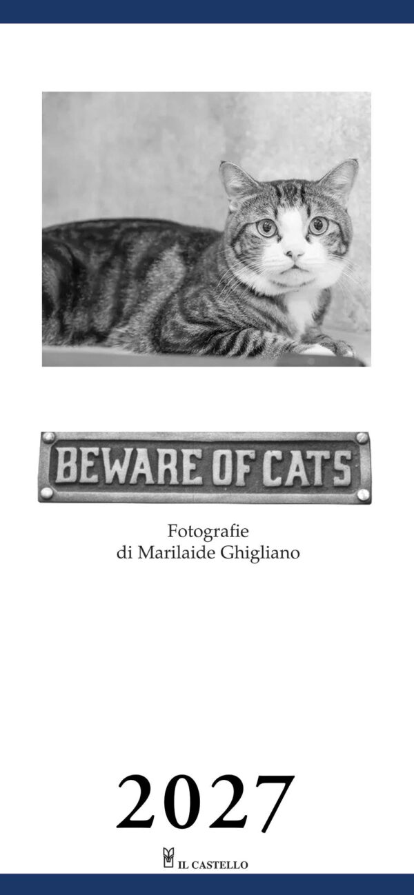 Libro Beware of cats. Calendario 2027 di  - ean 9788827605806 - Il Castello