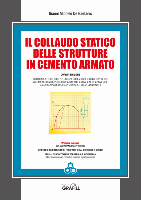 Libro collaudo statico delle strutture in cemento armato di Gianni Michele De Gaetanis - ean 9788827700921 - Grafill