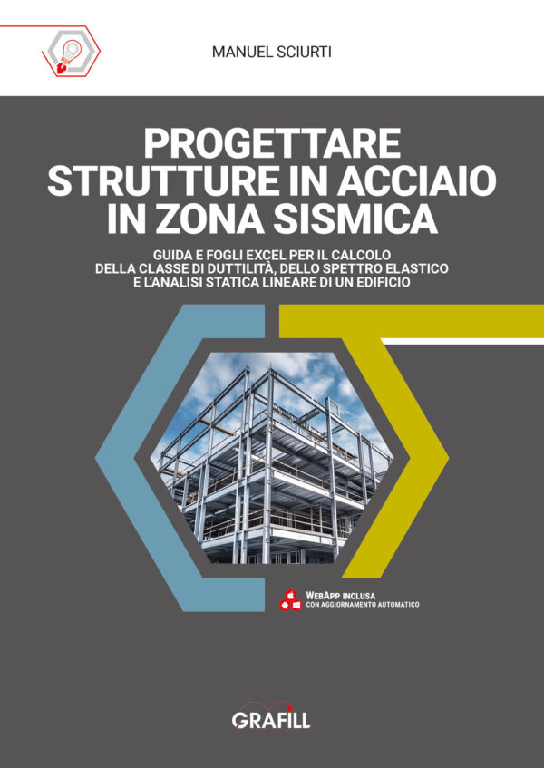 Libro Progettare strutture in acciaio in zona sismica. Guida e fogli excel per il calcolo della classe di duttilità