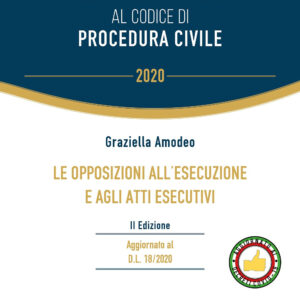 Libro opposizioni all'esecuzione e agli atti esecutivi di Grazia Amodeo - ean 9788827905326 - Key Editore