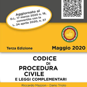 Libro Codice di procedura civile e leggi complementari di Riccardo Mazzon; Dario Primo Triolo - ean 9788827905449 - Key Editore
