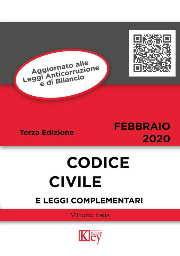 Libro Codice civile e leggi complementari di Vittorio Italia - ean 9788827905708 - Key Editore