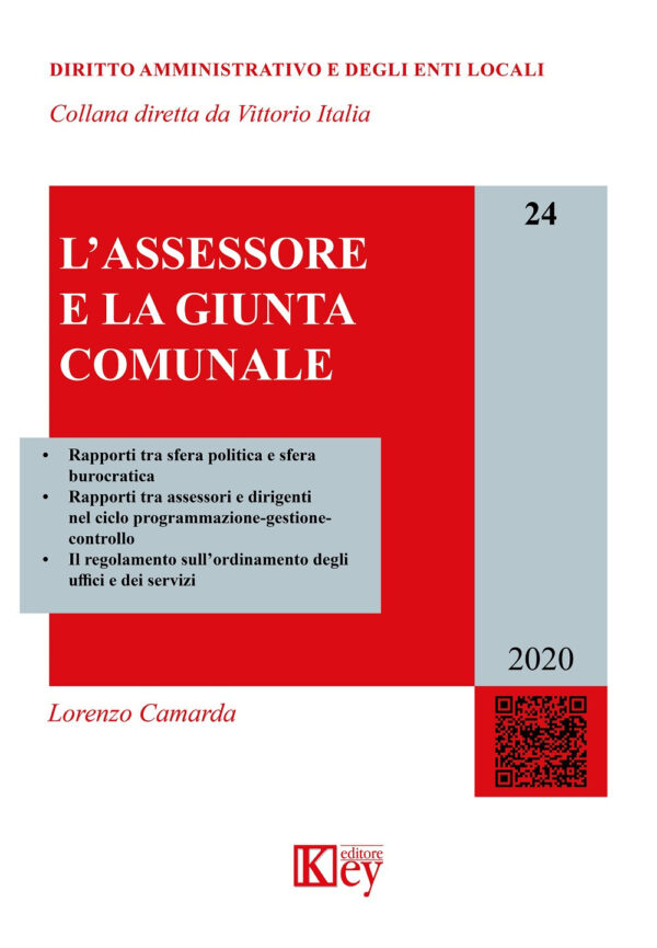Libro assessore e la giunta comunale di Lorenzo Camarda - ean 9788827905906 - Key Editore